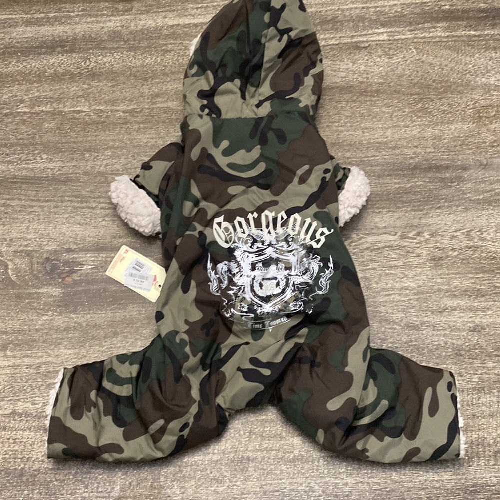 Puppy angel overalls camouflage - Picture 2 of 8